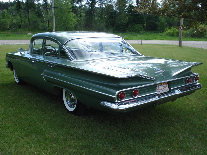 1960 Bel Air 4 door Sedan green 39kmiles 09.jpg